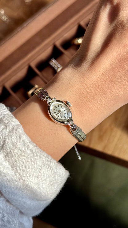 Super Rare 1960s Citizen Grace vintage watch - Rhodium Plated