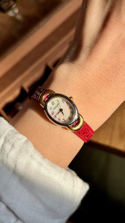 Marie Claire Vintage Watch 1990s - Near mint, Mother of Pearl Dial