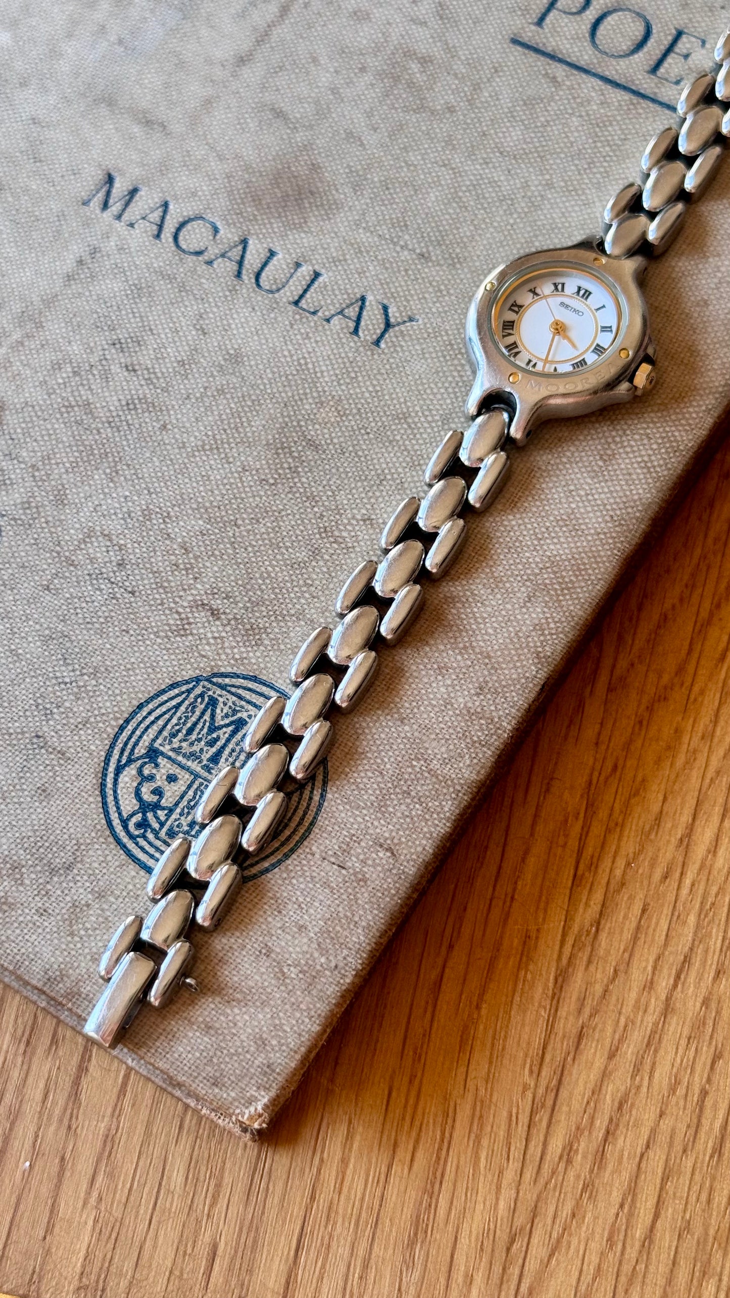 Vintage Seiko Moorea Watch 1988