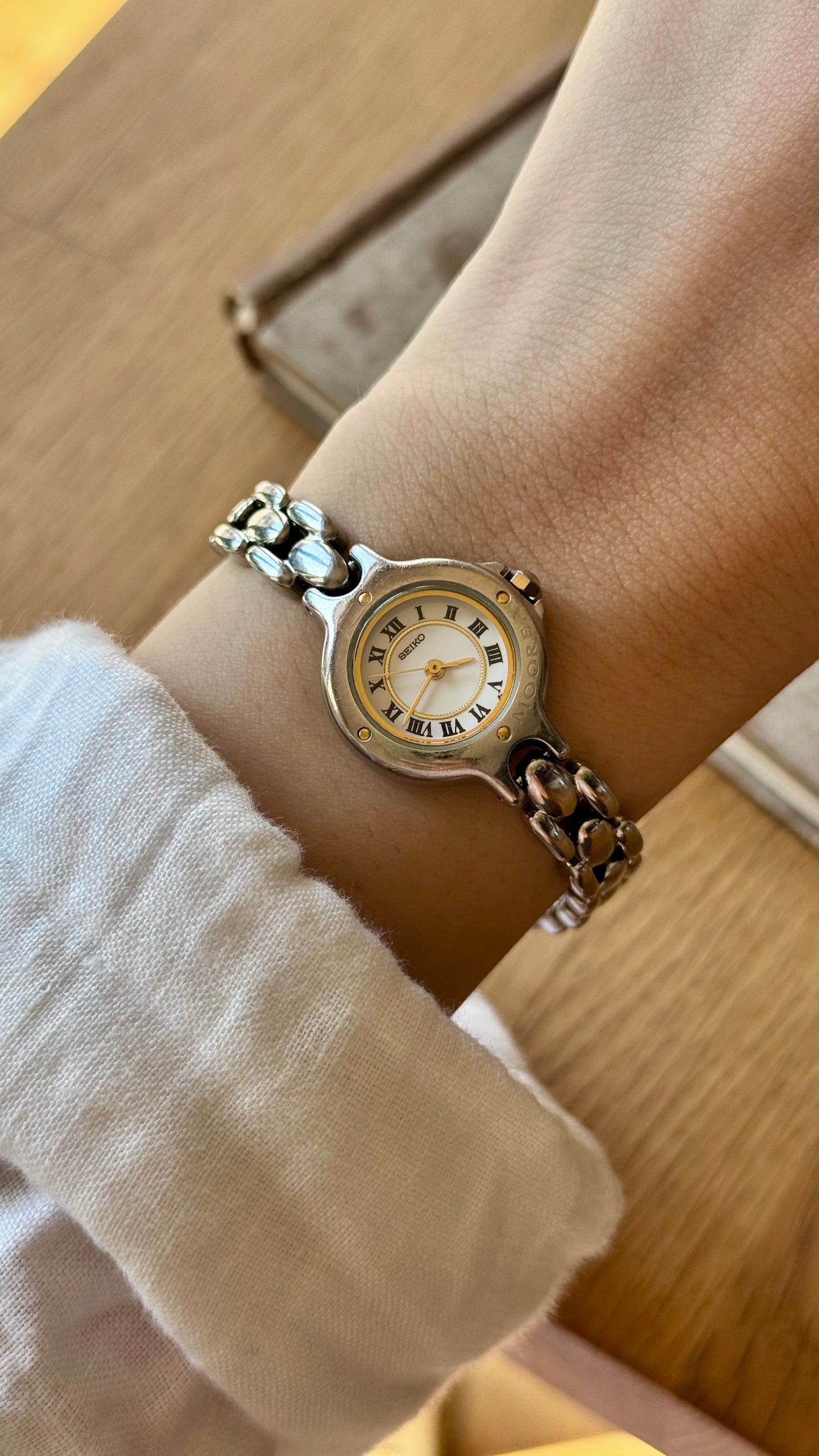 Vintage Seiko Moorea Watch 1988