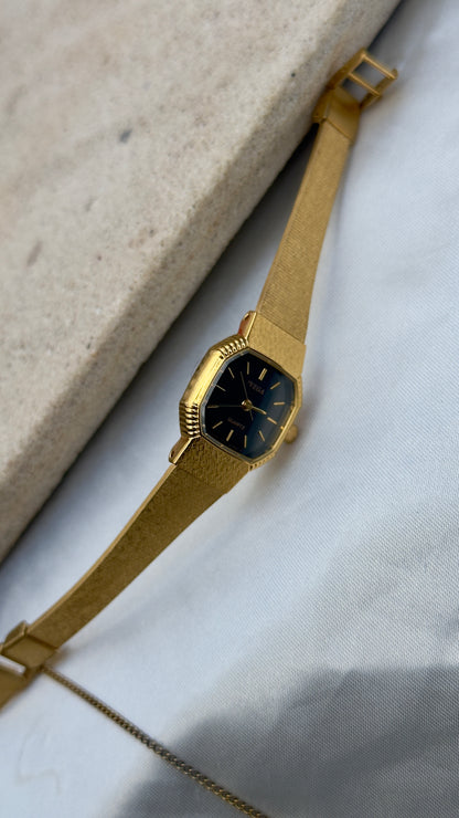 1995 Classic Citizen Vega Vintage Watch - 18ct Gold Plated