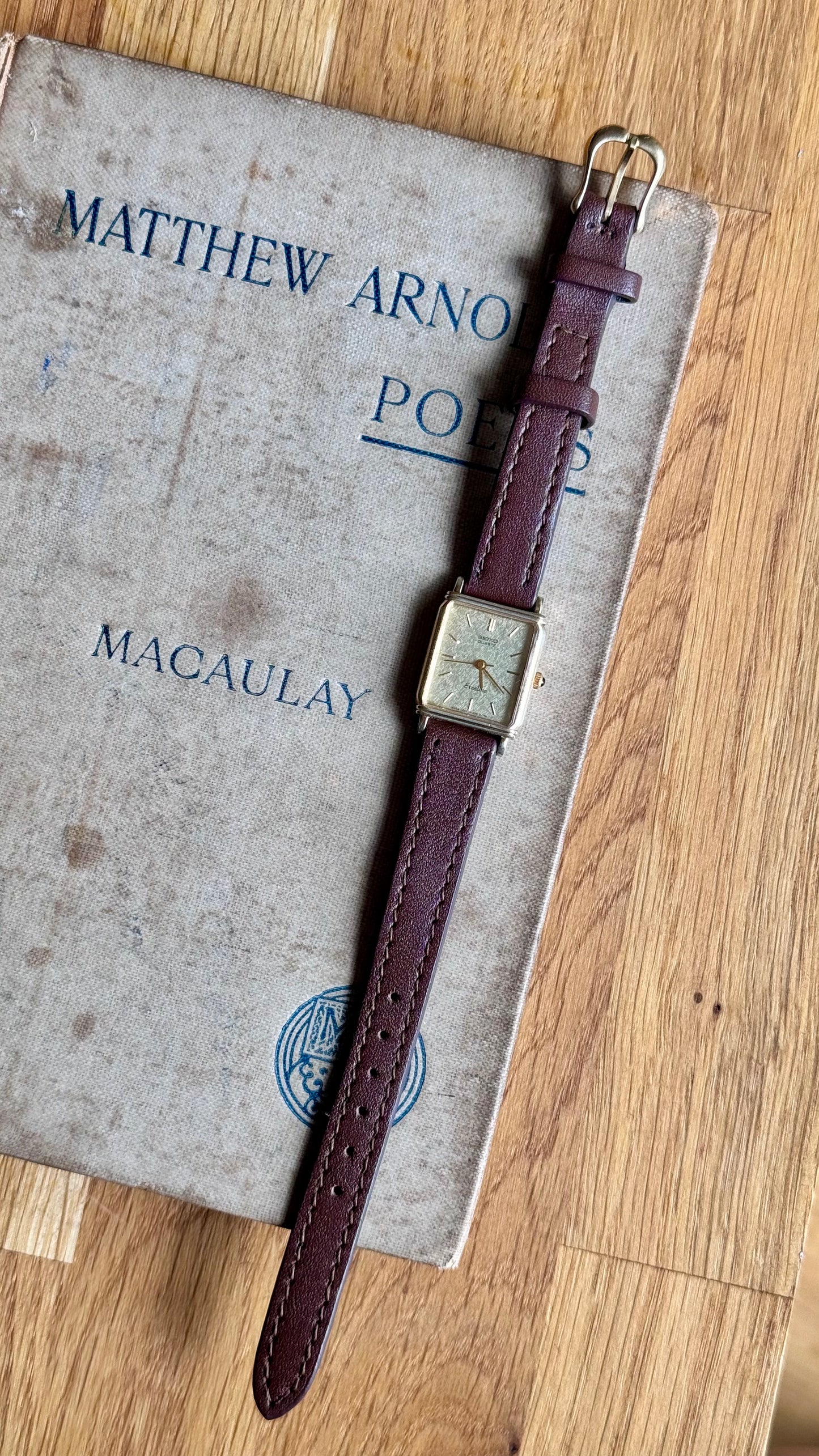 Vintage Seiko Exceline 1996 Watch - Gold Plated