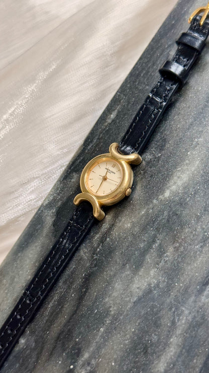 Marie Claire Vintage Watch 1990s - Bespoke Leather