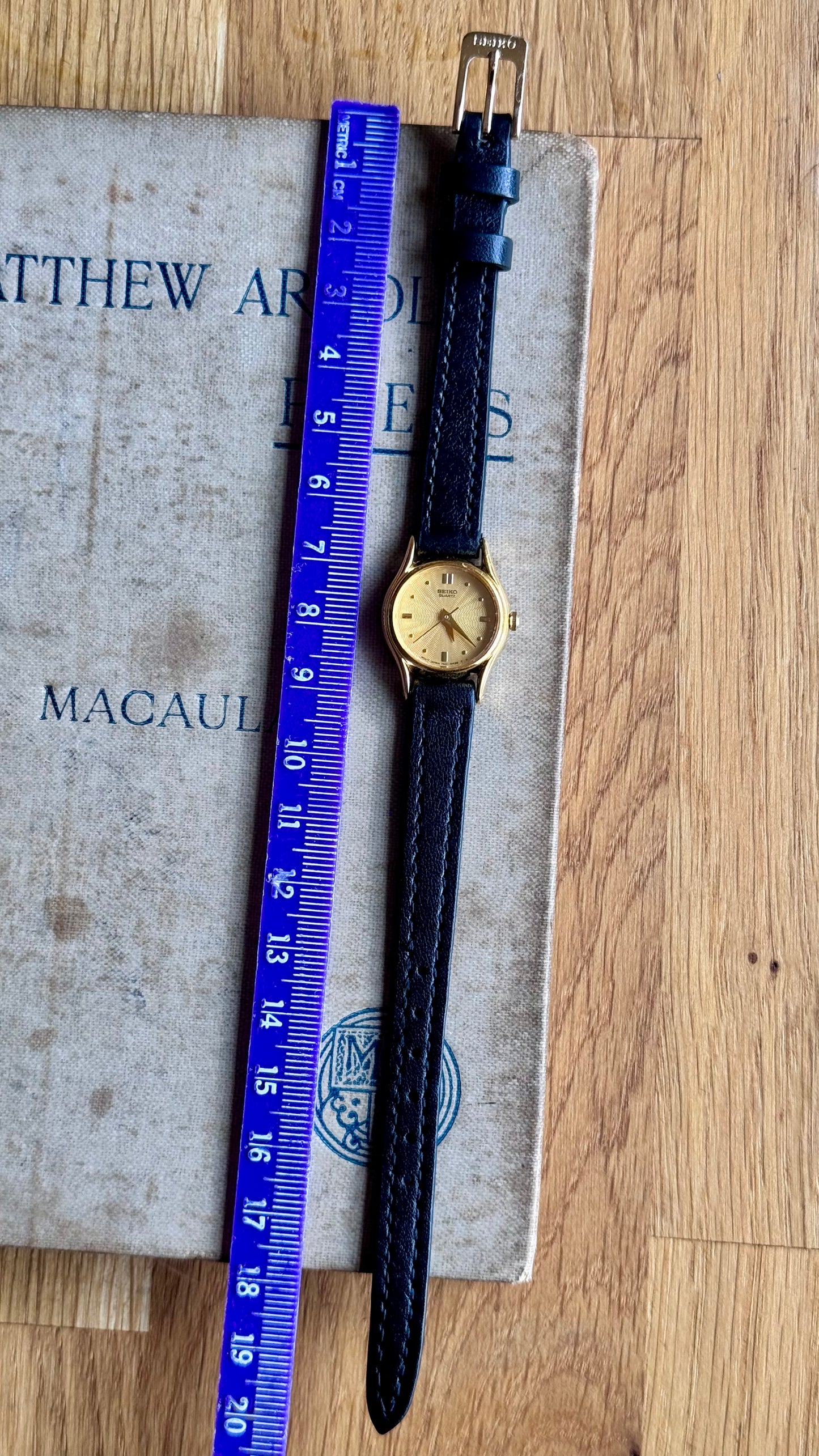 Classic Seiko Vintage Watch 1992 - Gold Plated