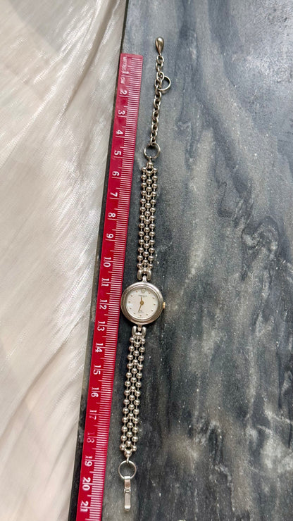 Vintage Gianni Accardi Milano Italy Watch -  Mother Of Pearl Dial