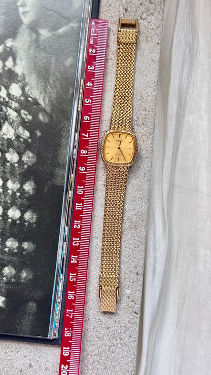 Seiko Exceline vintage watch -  18k gold plated