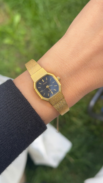 1995 Classic Citizen Vega Vintage Watch - 18ct Gold Plated