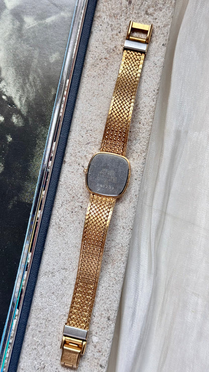 Seiko Exceline vintage watch -  18k gold plated