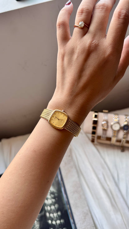Seiko Exceline vintage watch -  18k gold plated