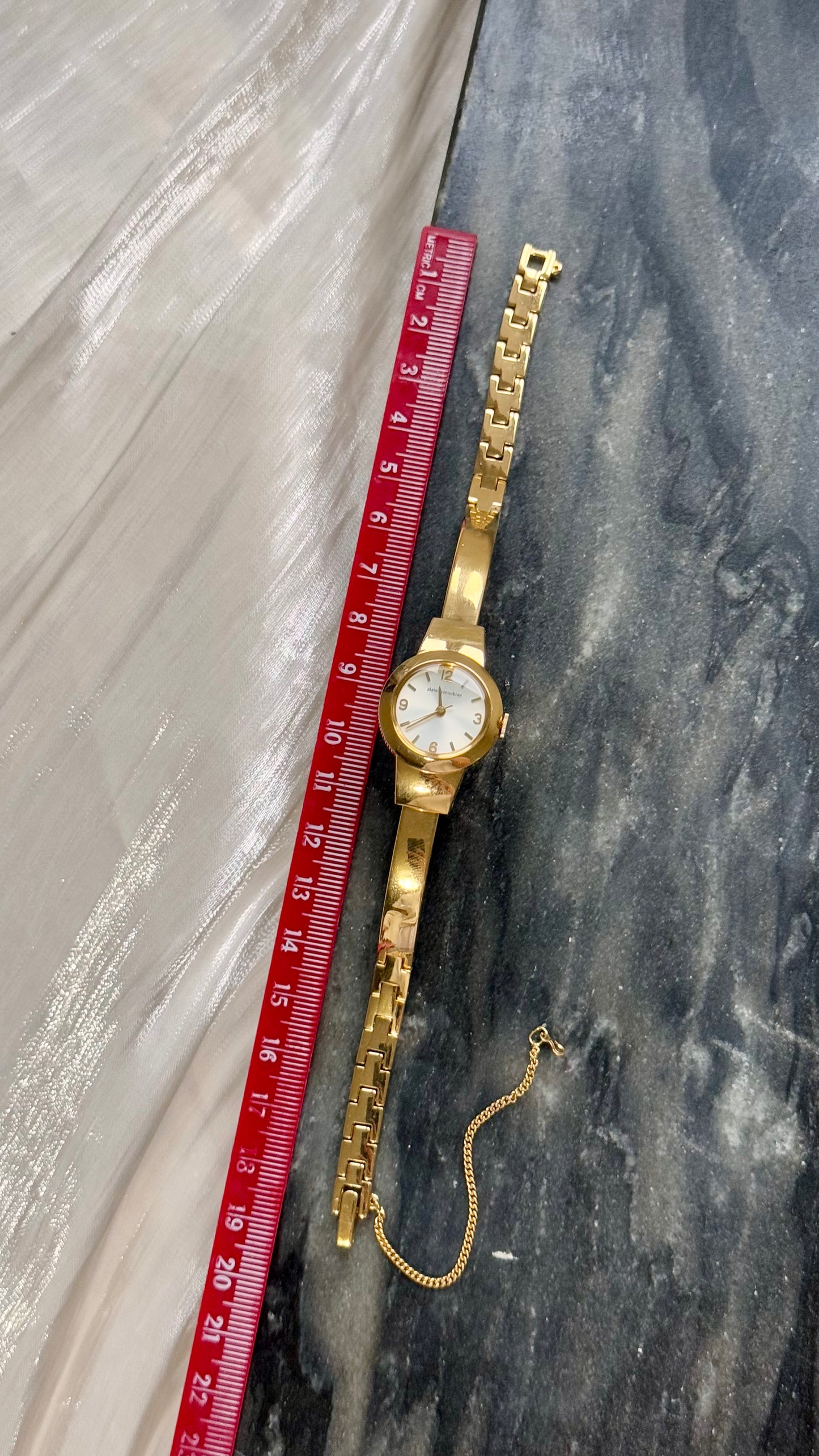 Alain Manoukian French Designer Vintage Watch 1990s