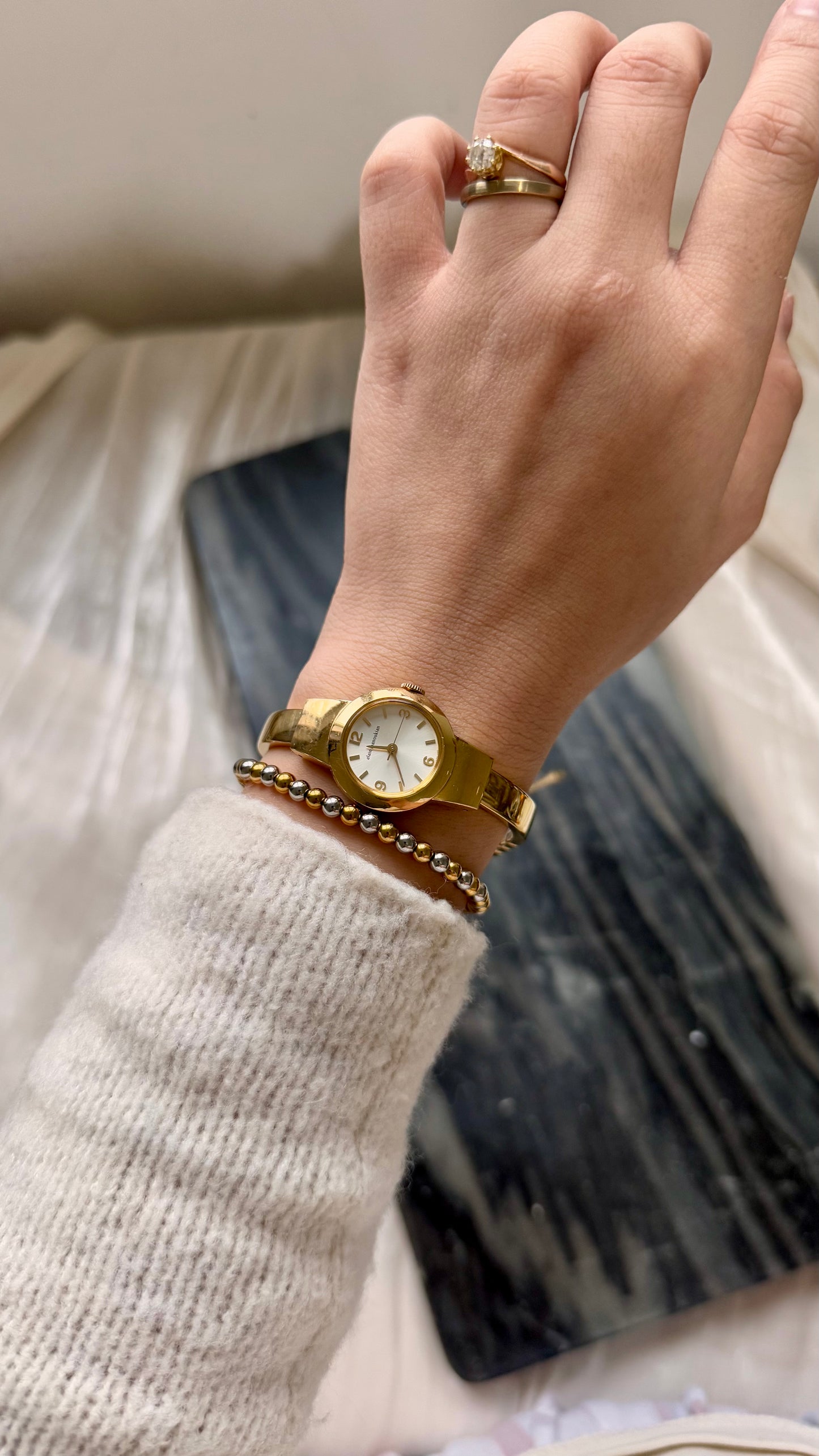 Alain Manoukian French Designer Vintage Watch 1990s