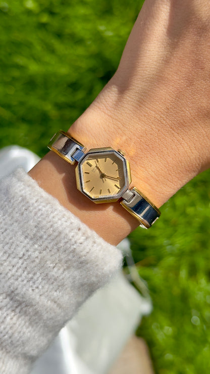 Octagonal Seiko Vintage Watch 1982