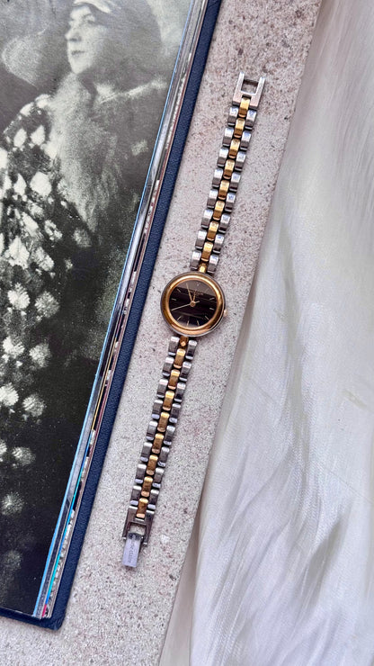 Marie Claire vintage watch - Gold and palladium plated