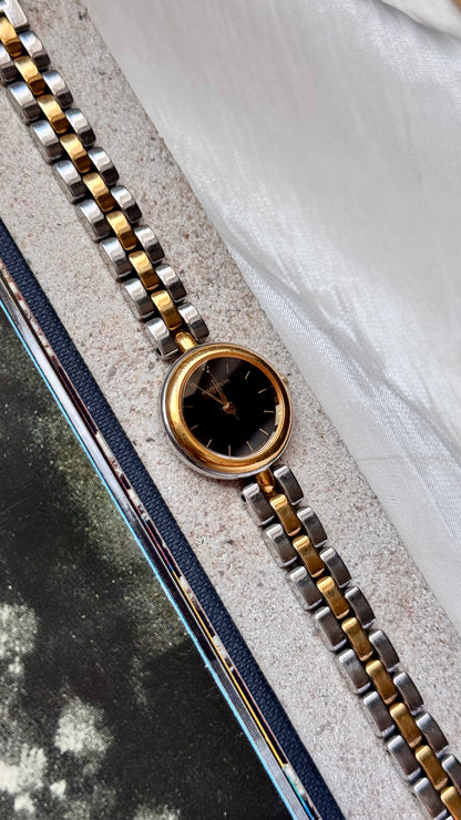 Marie Claire vintage watch - Gold and palladium plated