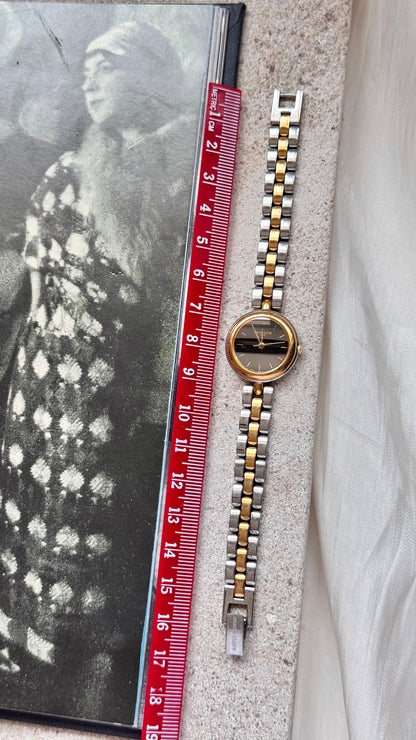 Marie Claire vintage watch - Gold and palladium plated