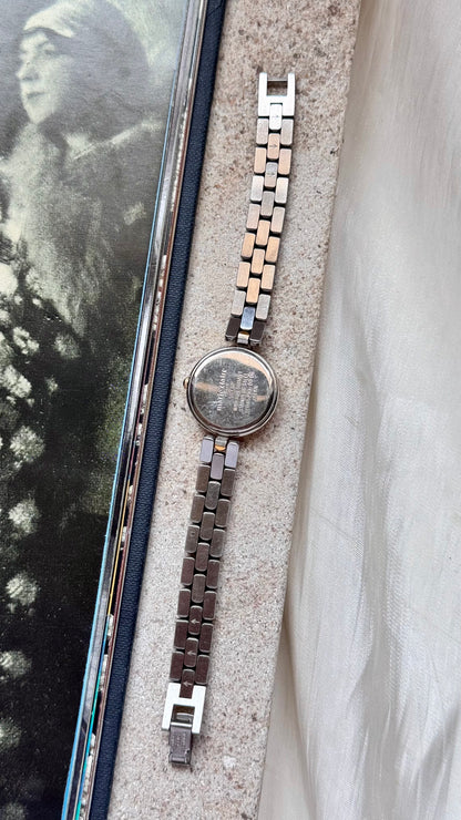 Marie Claire vintage watch - Gold and palladium plated