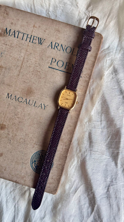 Vintage Citizen Exceed Watch 1993 - 30 Micron Gold Plated