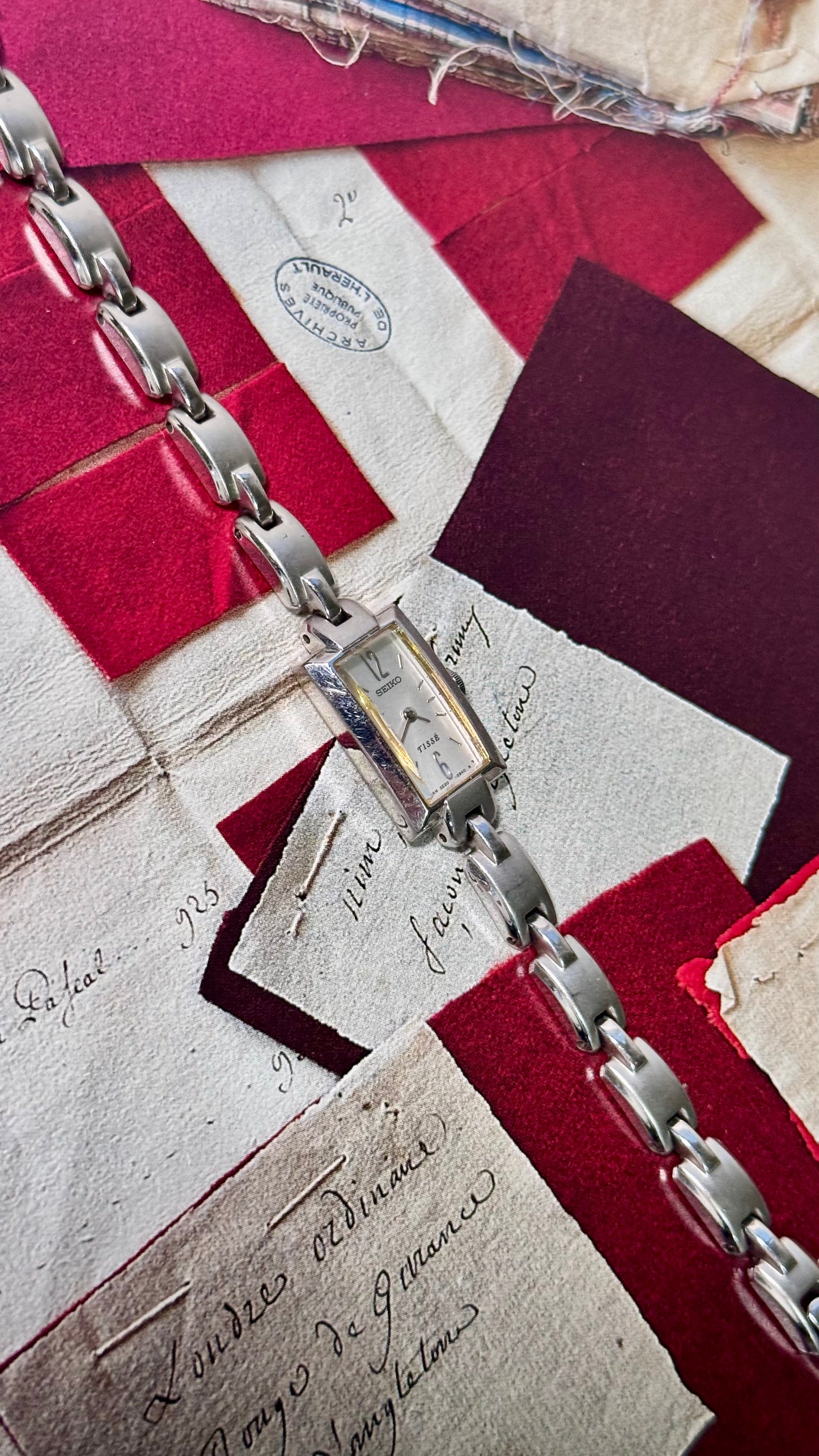 Seiko Tissé 1997 vintage watch