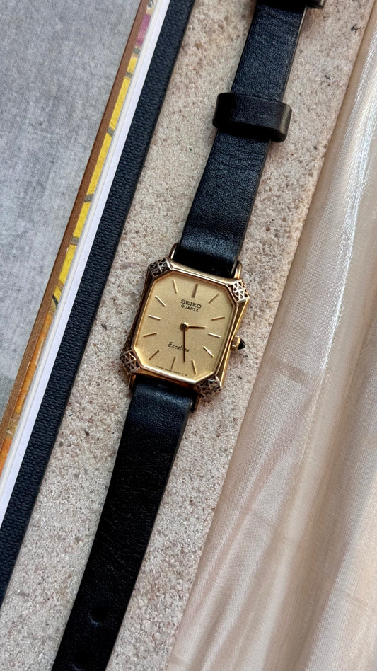 Seiko Exceline vintage watch - 30 micron gold plated