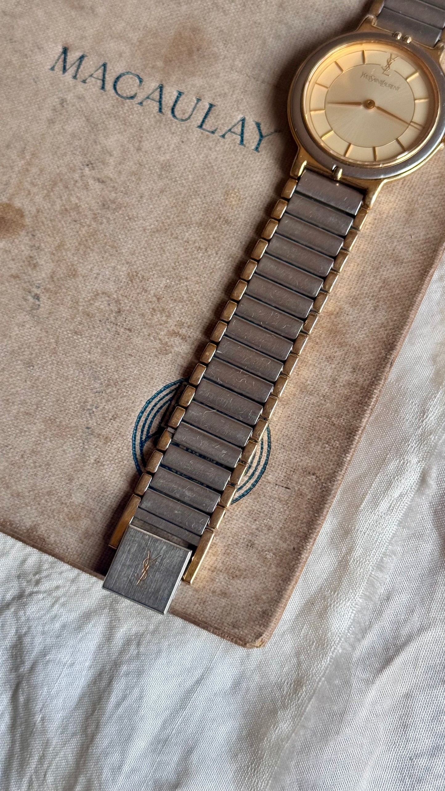 Yves Saint Laurent vintage watch (YSL) 1990s