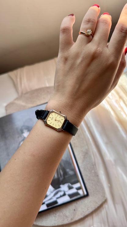 Seiko Exceline vintage watch - 30 micron gold plated