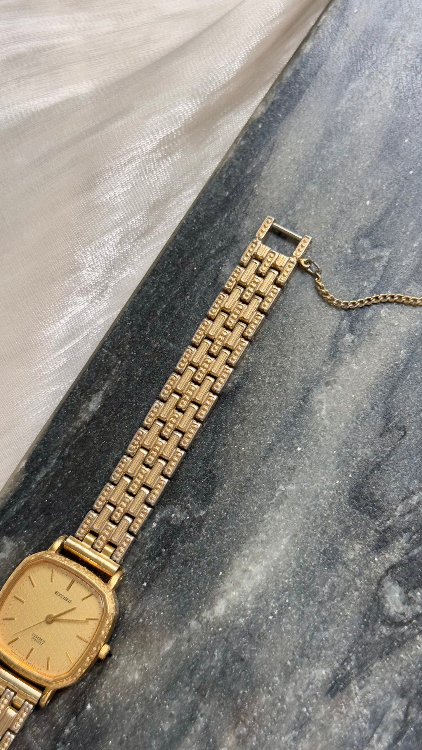 Citizen Exceed Vintage Watch - 30 Micron Gold Plated
