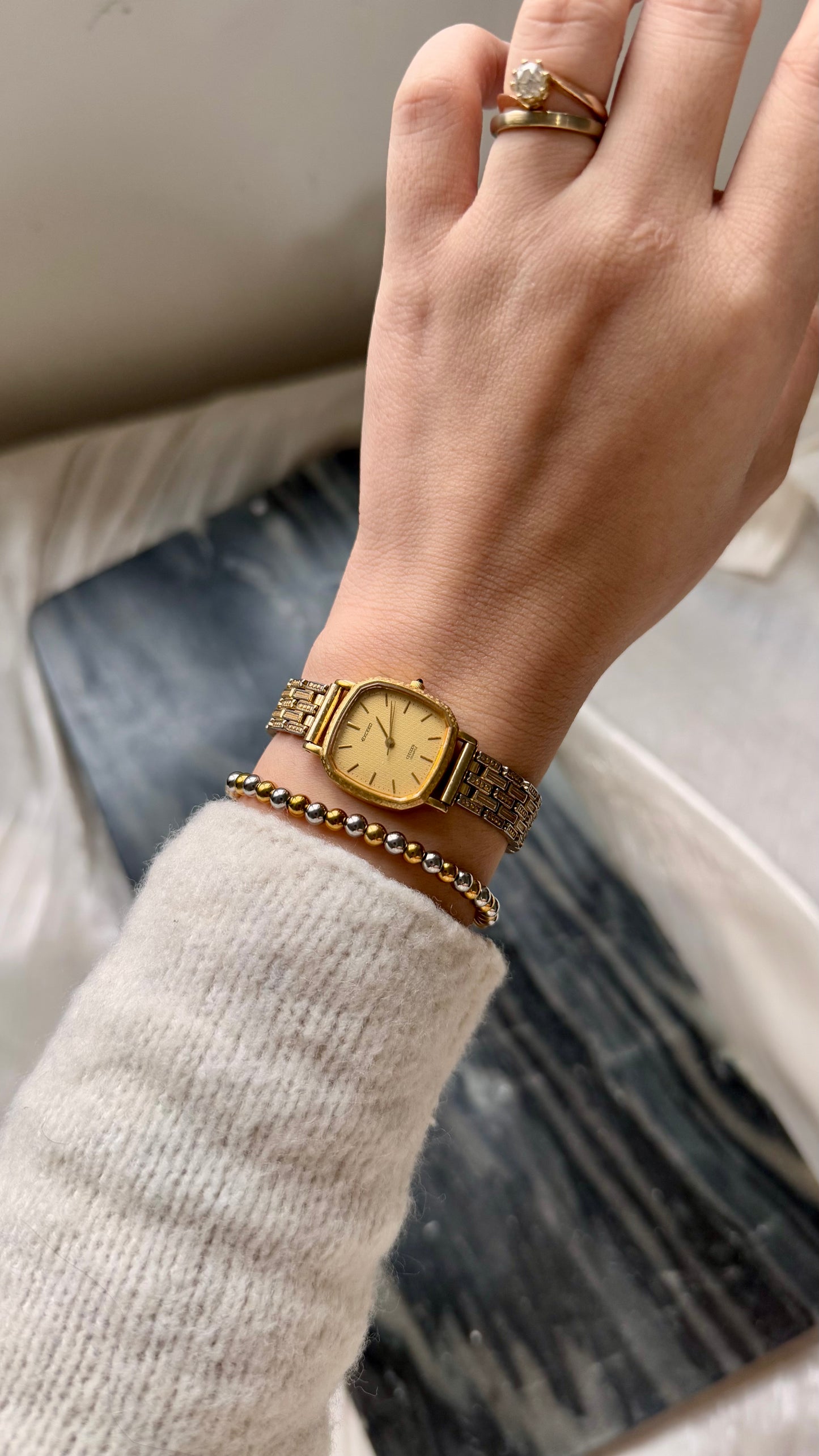 Citizen Exceed Vintage Watch - 30 Micron Gold Plated