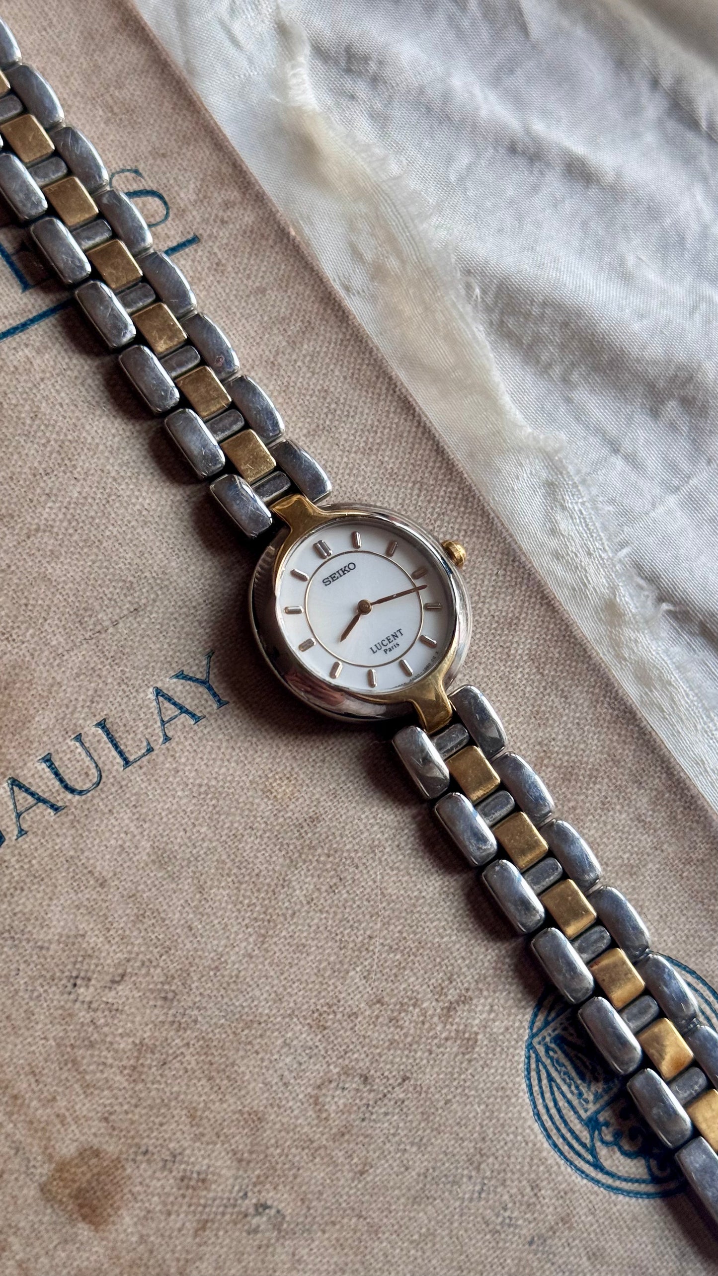 Seiko Lucent Paris Watch 1993