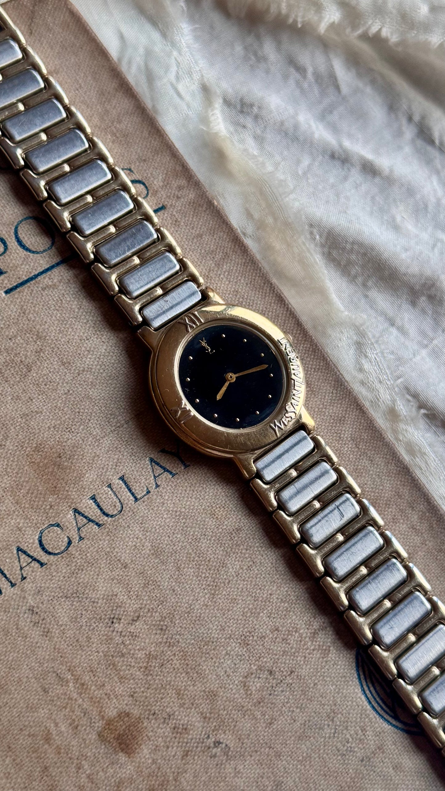 Yves Saint Laurent vintage watch (YSL) 1990s