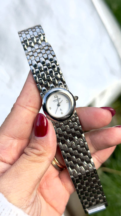 Alpha Cubic Collection vintage watch
