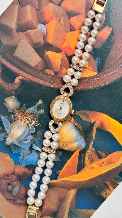 Art Decor Faux Pearl Watch Collection - All rare finds