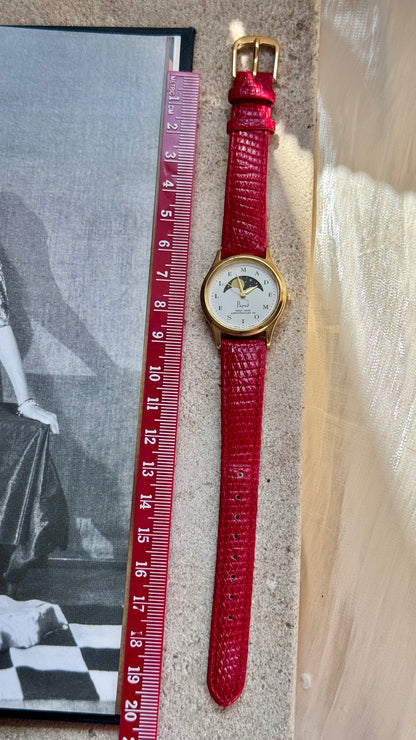 Mademoiselle NONNON - Papas vintage watch with moonphase calendar