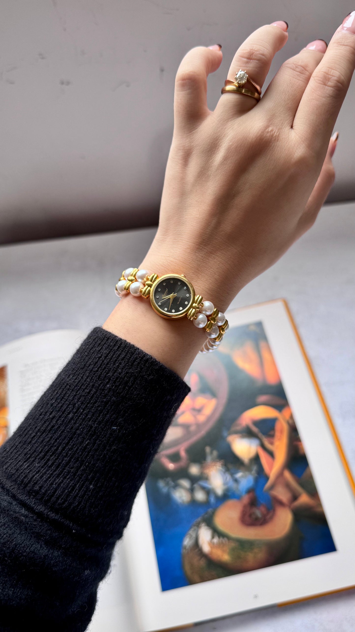 Art Decor Faux Pearl Watch Collection - All rare finds