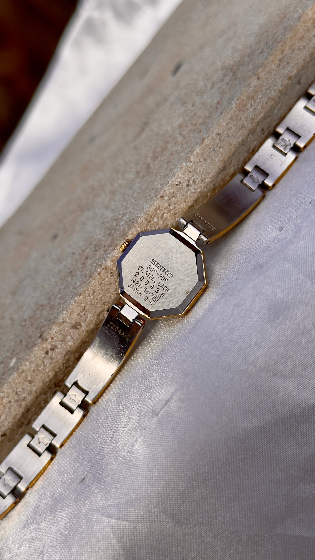 Octagonal Seiko Vintage Watch 1982