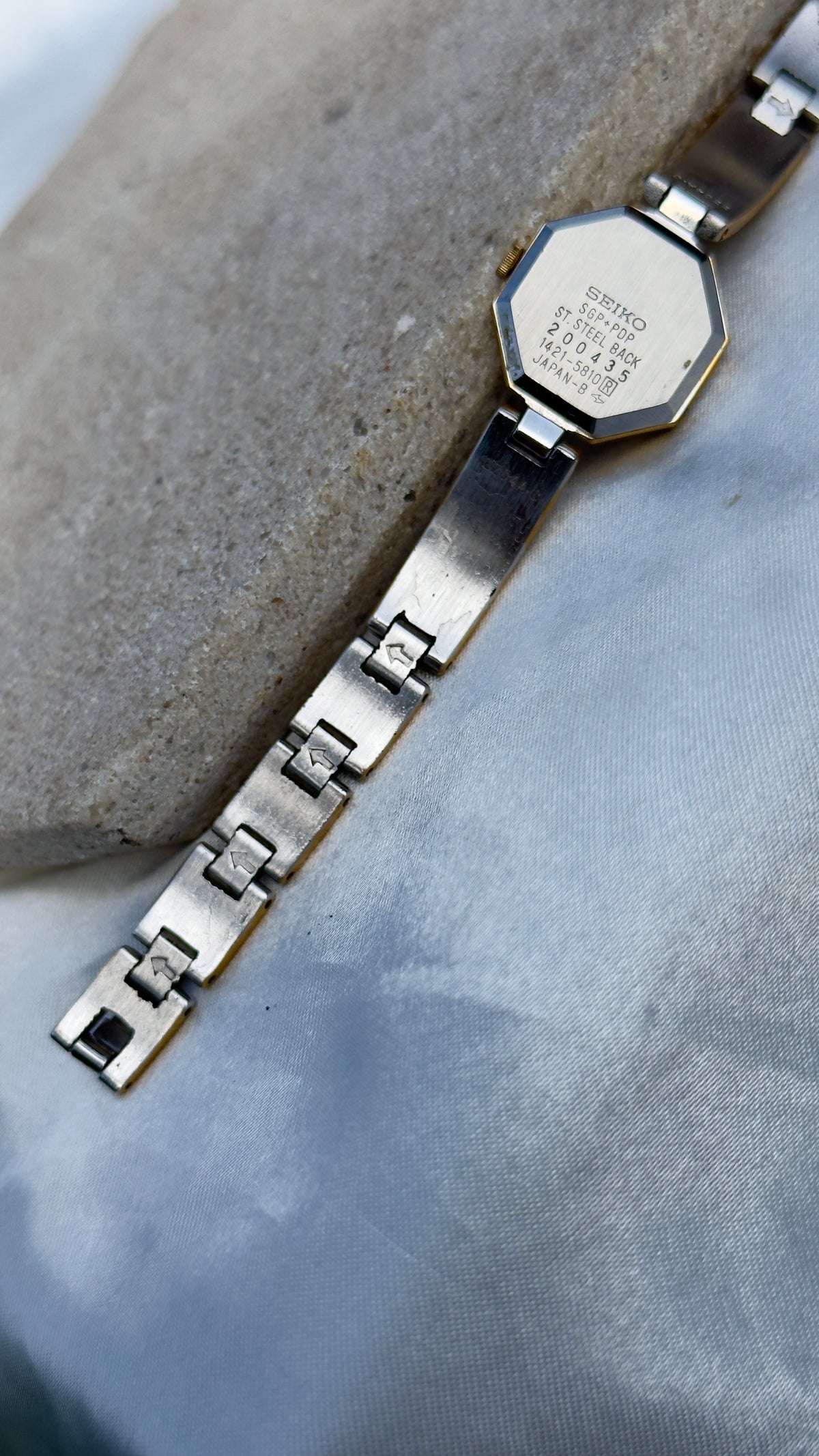 Octagonal Seiko Vintage Watch 1982