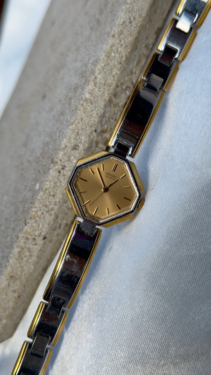Octagonal Seiko Vintage Watch 1982