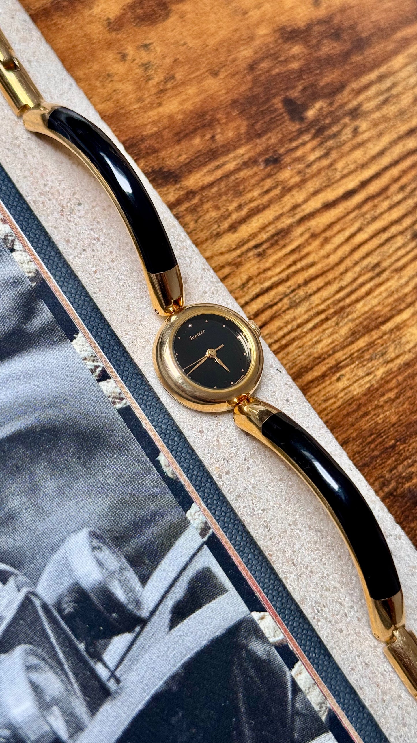 ORIENT vintage watch - 18ct gold plated