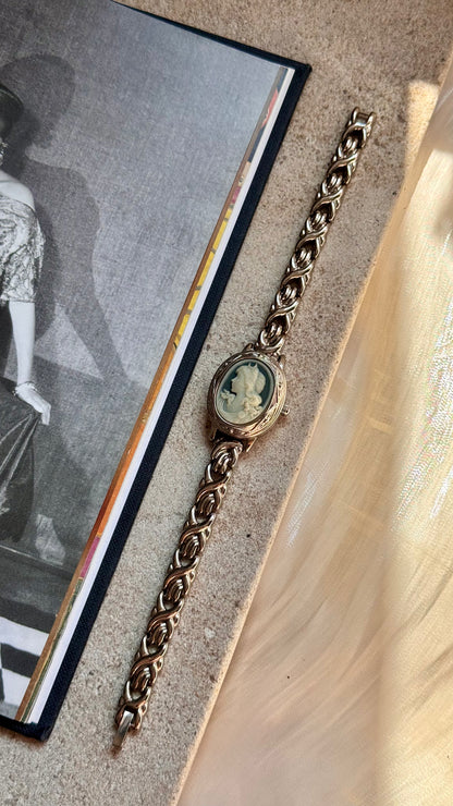 Valentino Michelle Cameo Peekaboo vintage ladies watch