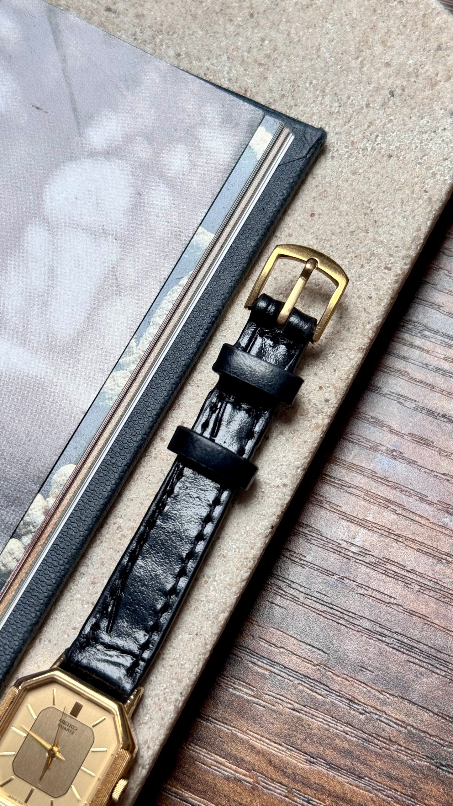 Classic Seiko Vintage Watch 1993 - Gold plated case, gold-filled buckle