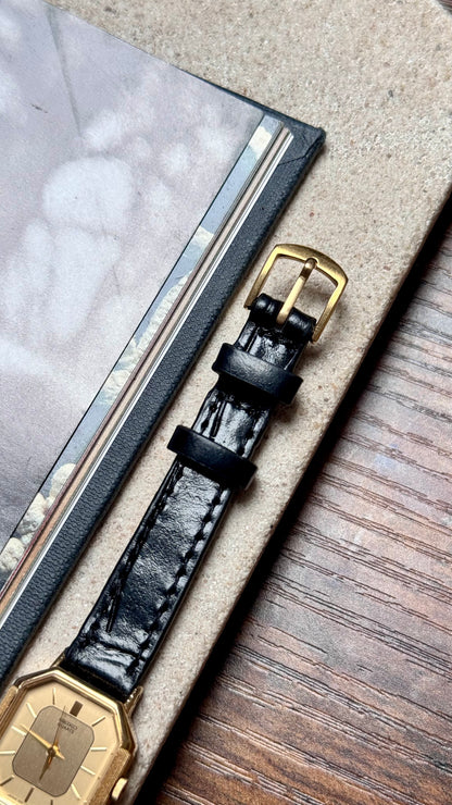 Classic Seiko Vintage Watch 1993 - Gold plated case, gold-filled buckle