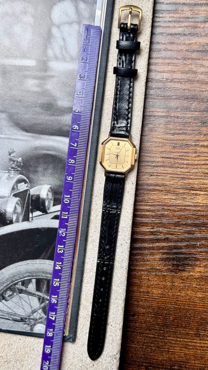 Classic Seiko Vintage Watch 1993 - Gold plated case, gold-filled buckle
