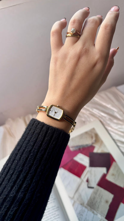 Dainty Gold Tone Watch Collection 1990s