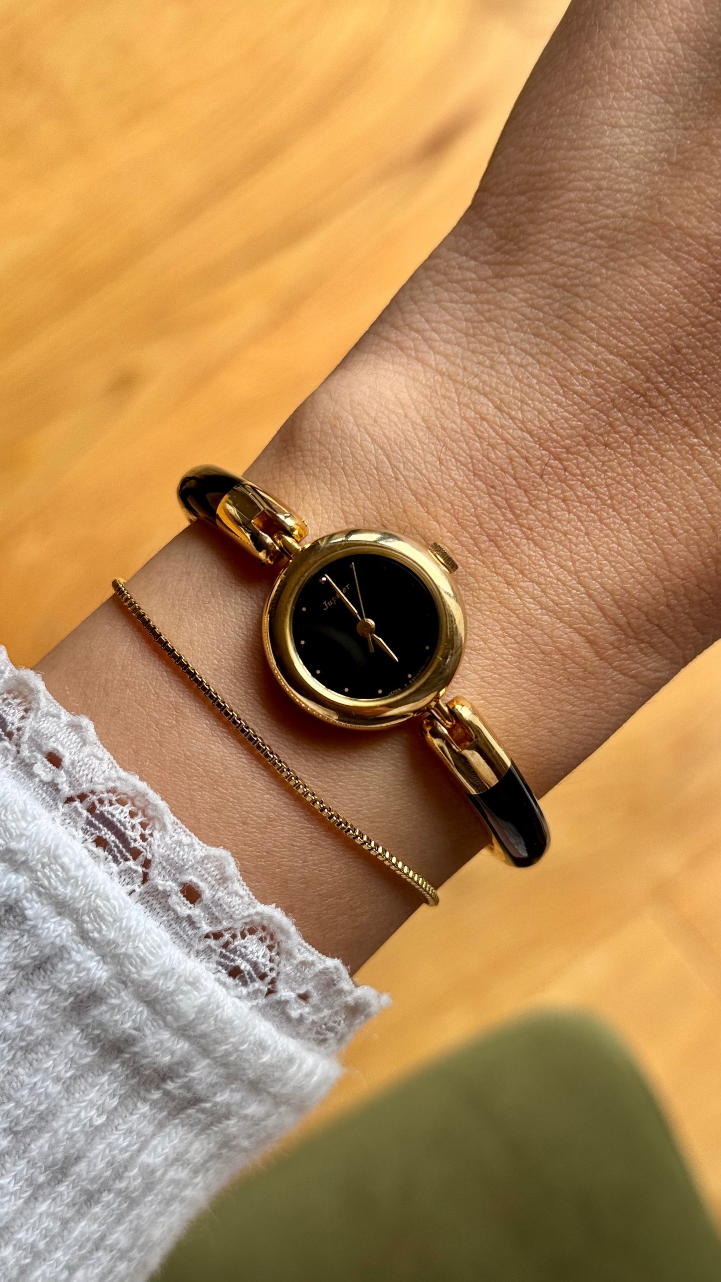 ORIENT vintage watch - 18ct gold plated