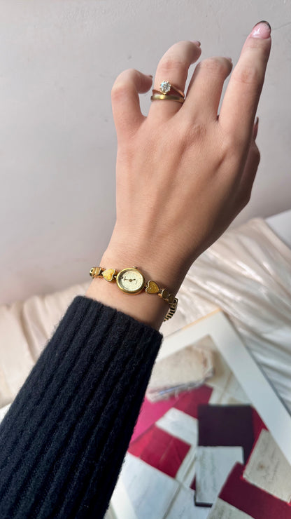 Dainty Gold Tone Watch Collection 1990s