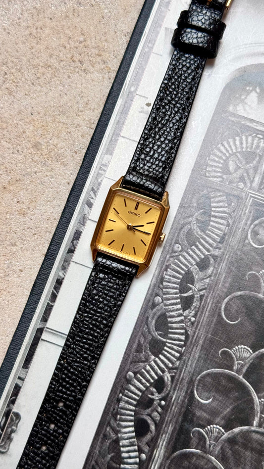 Classic Seiko Vintage Watch 1982 - Gold plated