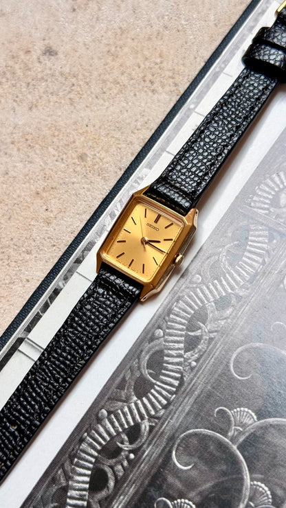 Classic Seiko Vintage Watch 1982 - Gold plated