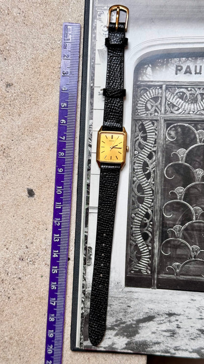 Classic Seiko Vintage Watch 1982 - Gold plated
