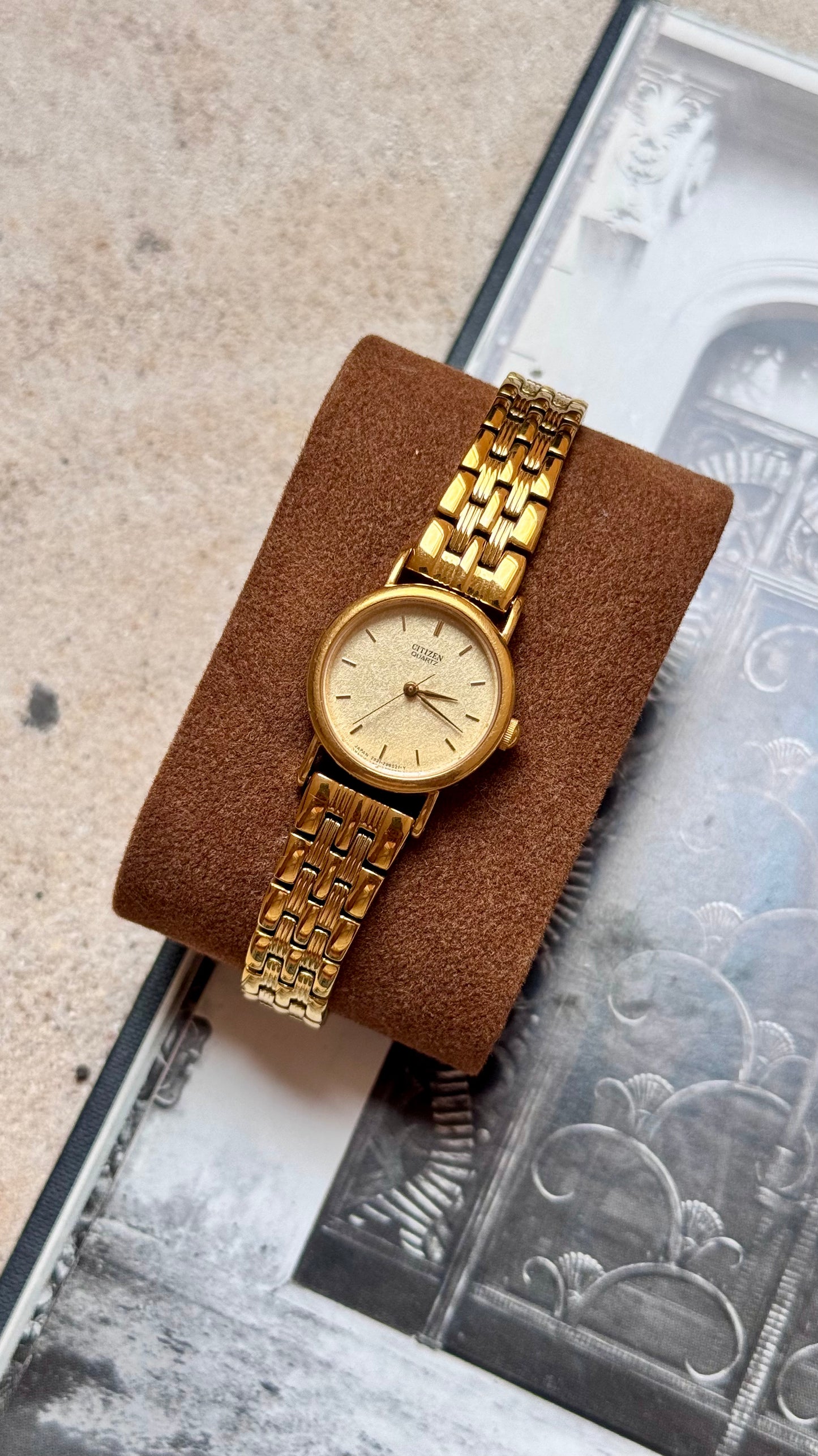 Classic Citizen Vintage Watch - 18ct Gold Plated