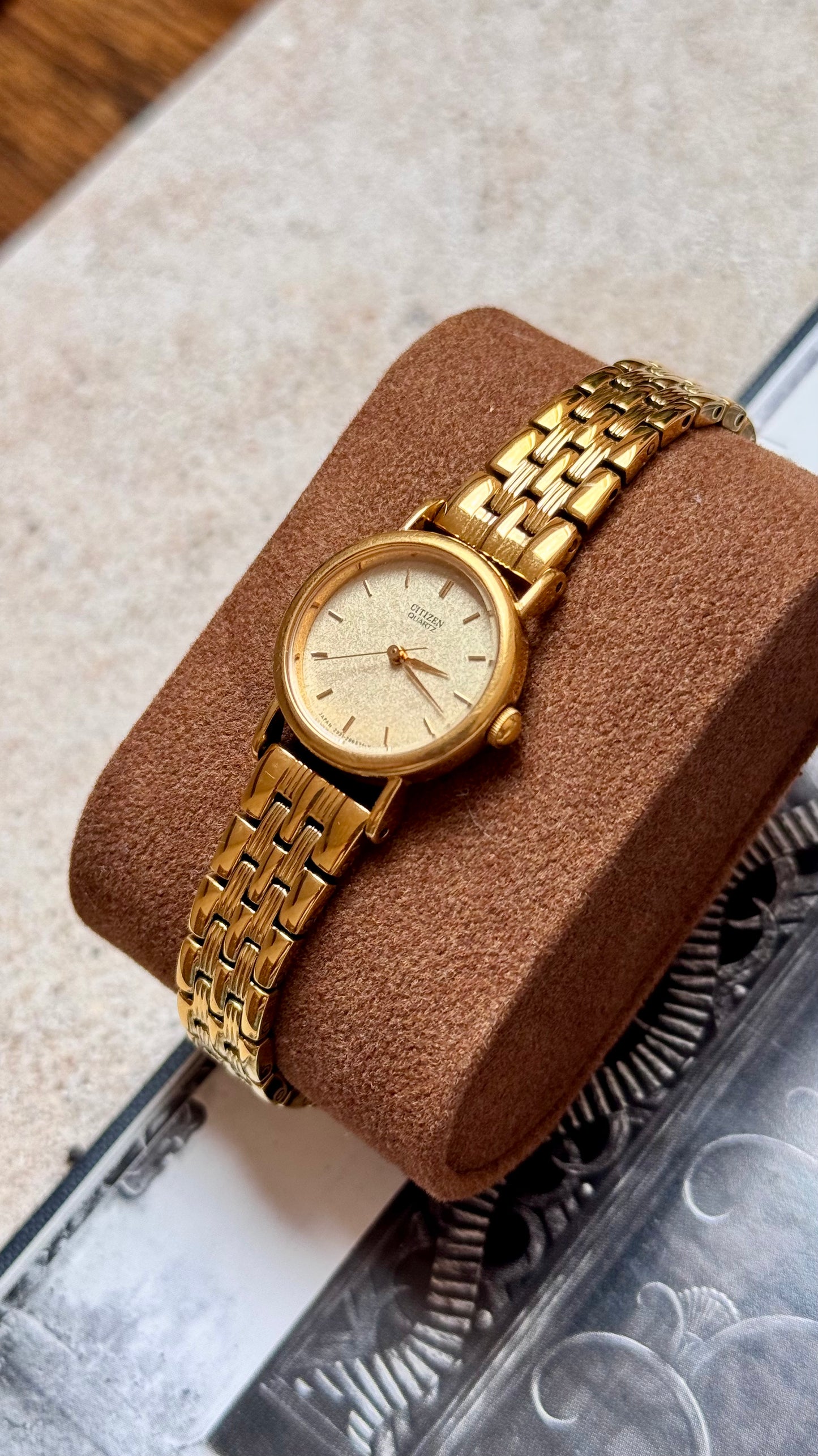 Classic Citizen Vintage Watch - 18ct Gold Plated