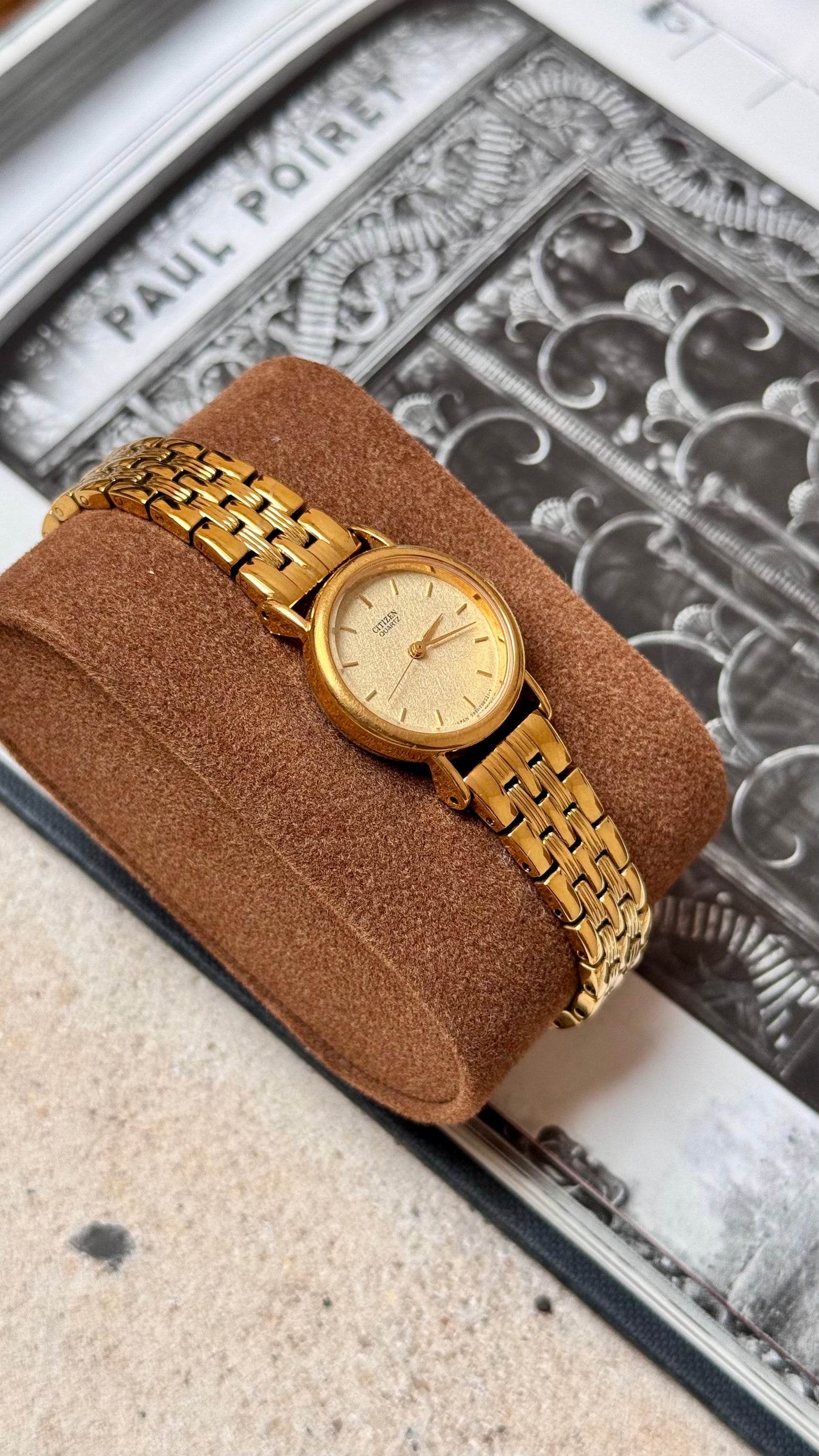 Classic Citizen Vintage Watch - 18ct Gold Plated